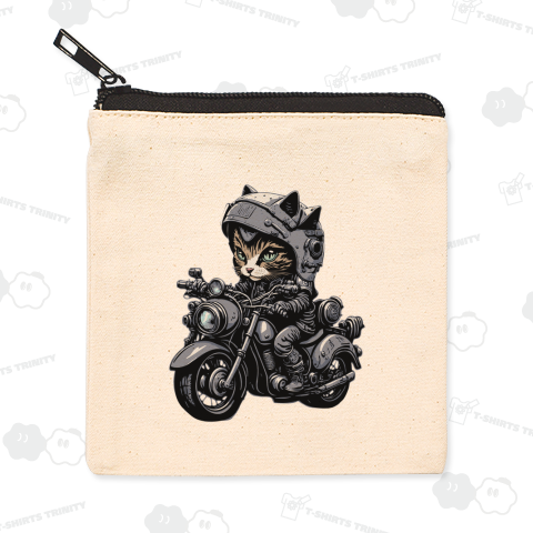 グリーンアイバイク猫
