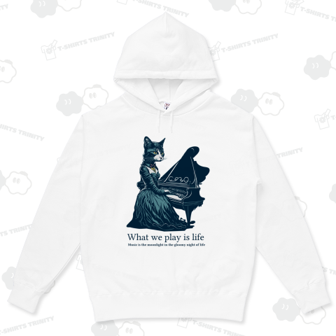 上品なピアニスト猫