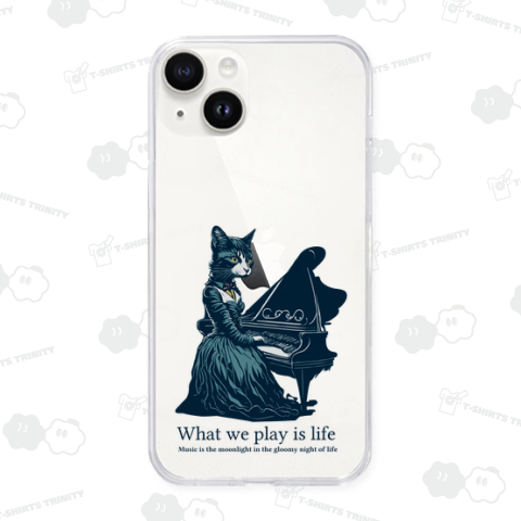 上品なピアニスト猫