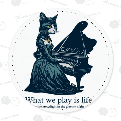 上品なピアニスト猫