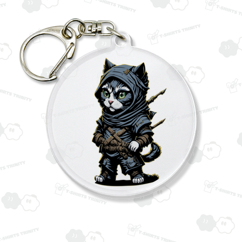 グリーンアイ忍者猫