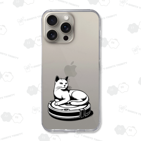 ロボット掃除機 on 猫