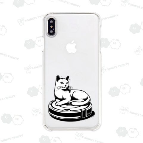 ロボット掃除機 on 猫