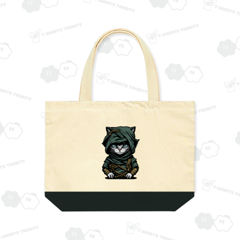 青い瞳の忍者猫