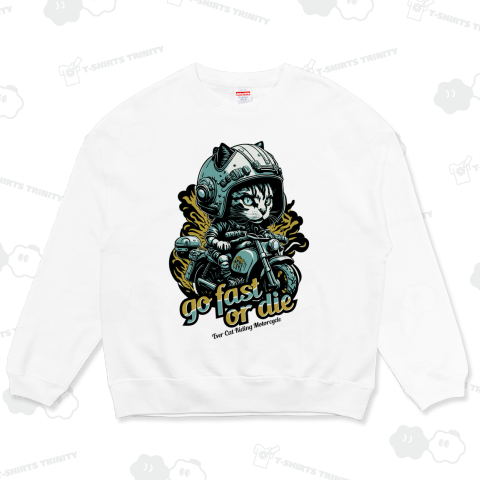 スピード狂バイク猫