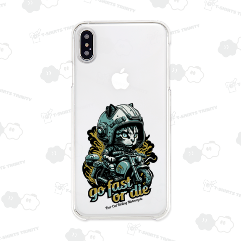 スピード狂バイク猫