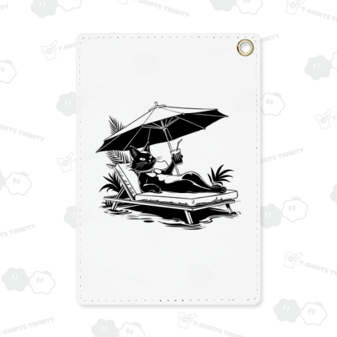 浜辺でビーチな猫