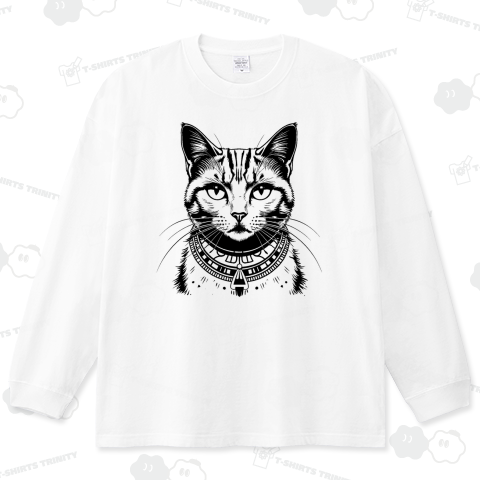 神聖な首飾りの猫