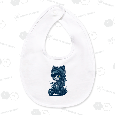 クールなバイク猫