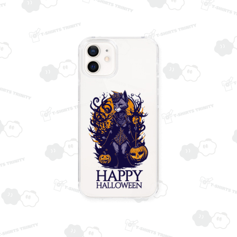 ハロウィン魔女猫