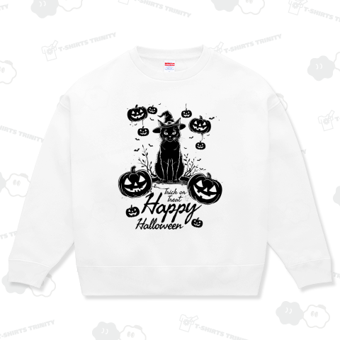 ハロウィン魔女黒猫