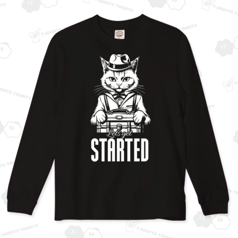 なにか始める猫