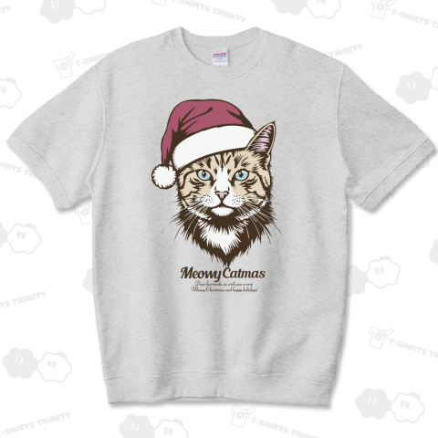 サンタ猫キジ白