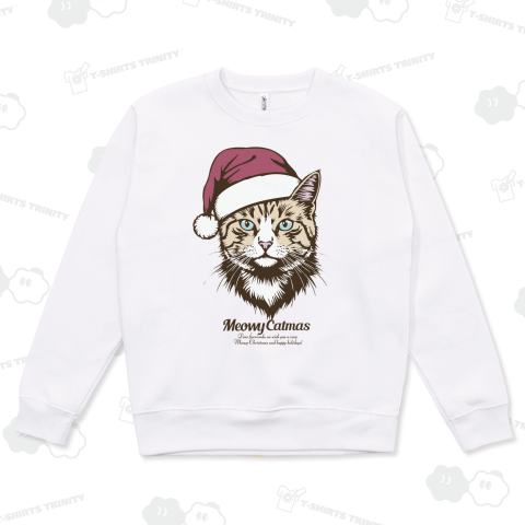 サンタ猫キジ白