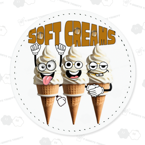 個性強めなソフトクリームたち