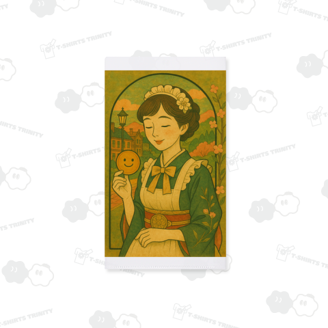 喫茶店のニコニコスイーツ