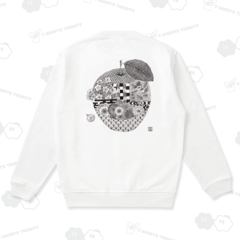 りんごのゼンタングル 正後