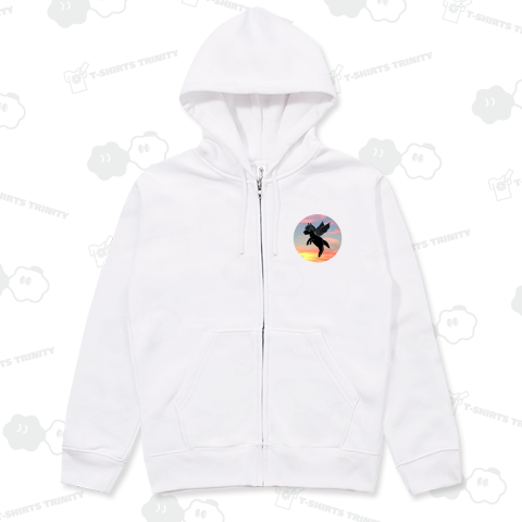 ちびっ子ペガサスシルエット(ブラック)