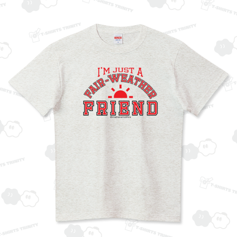 カレッジ風フェアウェザー・フレンド(レッドプラス)