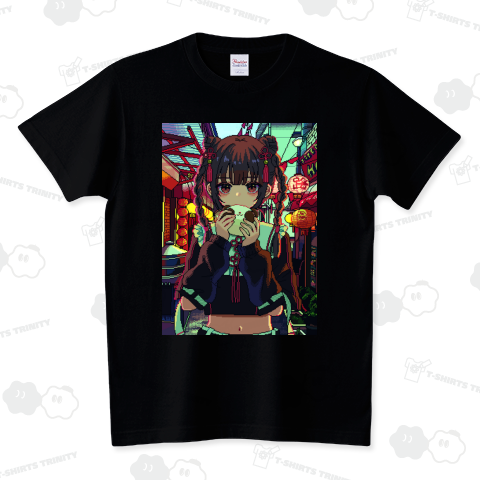 中華街ガール スタンダードTシャツ(5.6オンス)