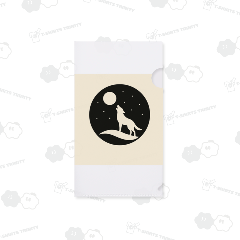 月夜のオオカミ