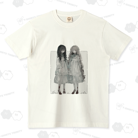少女 オーガニックコットンTシャツ(5.3オンス)