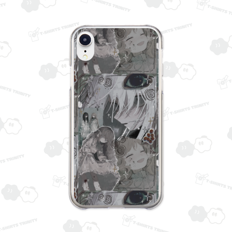 うずまき iPhoneXR クリアケース