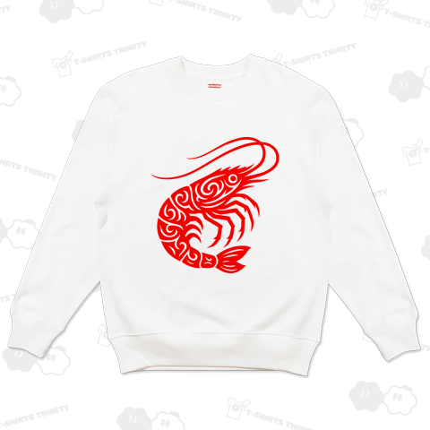 海老【トライバル・デザイン】レッド