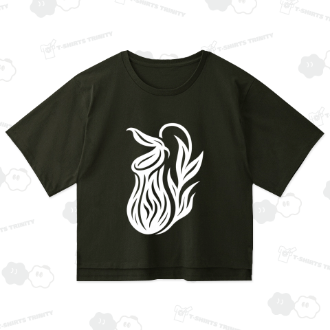 ウツボカズラ【トライバル・デザイン】白