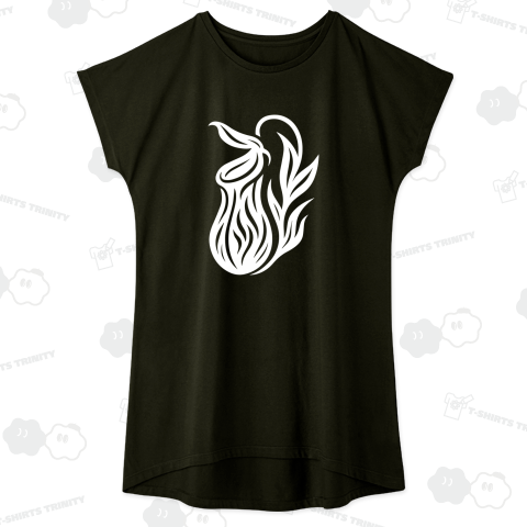 ウツボカズラ【トライバル・デザイン】白