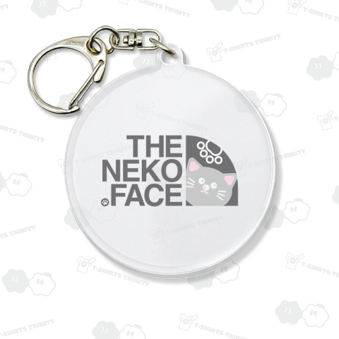 ざ ねこ ふぇいす(チャコールグレー)