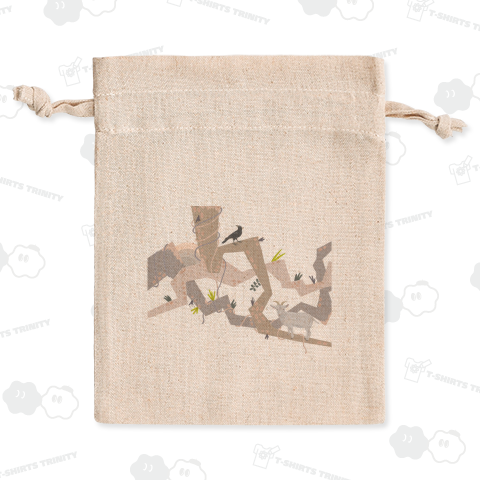 迷子のヤギとカラス