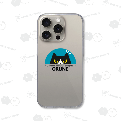 ハチワレ  顔半分ロゴデザイン