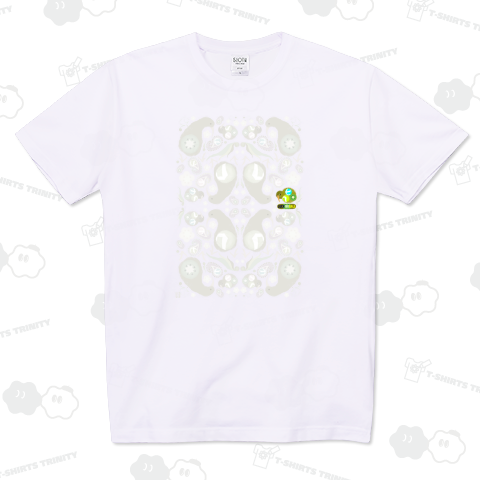 ラッキーウィのペイズリー(シロ)