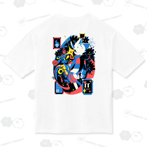 COSMOS ビッグシルエットTシャツ(5.6オンス)