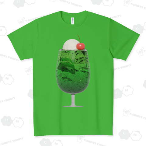 喫茶店のメロンソーダ