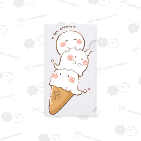 アイスなおばけちゃん クリアケース(S)