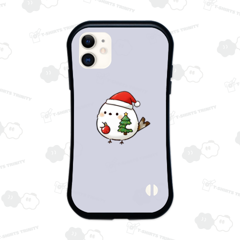 シマエナガ サンタのメリークリスマス オリジナルデザイン