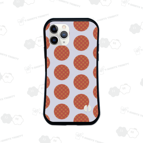 日本のあたたかい七宝サークル