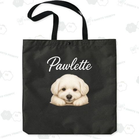 PAWLETTE_マルチーズ【White text】