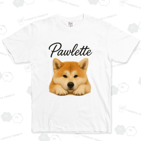 PAWLETTE_秋田犬【Black text】