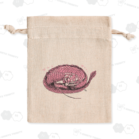 ピンクの竜(ぐうぐう)