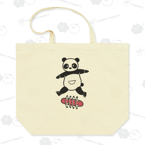 イナズマの目を持つパンダ