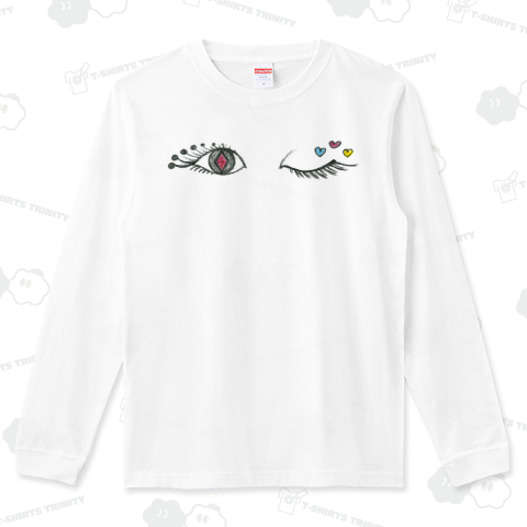 魔法の眼【個性的で珍しいデザインのオリジナルTシャツプリント】