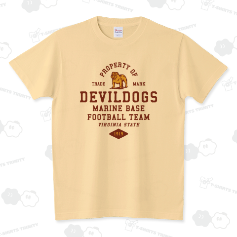 DEVILDOGS_1919 スタンダードTシャツ(5.6オンス)