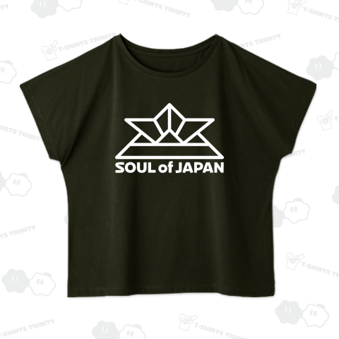 ソウルオブジャパン 折り紙の兜デザイン 大和魂 日本 ホワイト