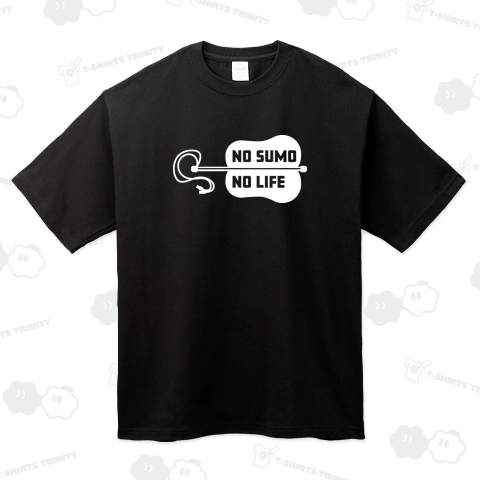 ノー相撲ノーライフ 軍配デザイン 行司 ホワイト