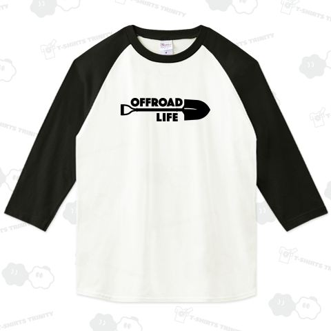 オフロードライフ スコップデザイン クロカン ブラック