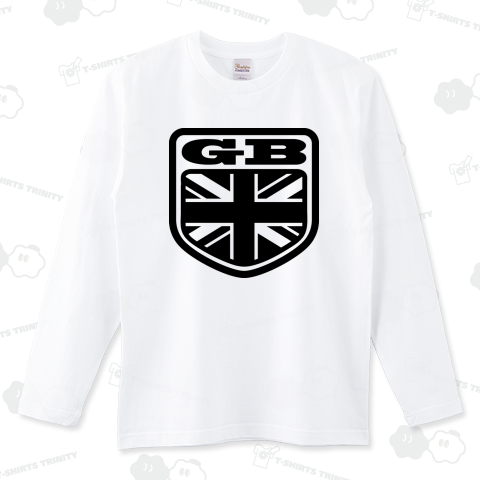 GBエンブレム グレートブリテン ユニオンジャック ブラック
