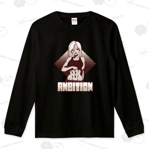 腹筋チラ見せギャル【モノクロ】